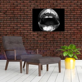 Tablou - Buze lucioase (70x50 cm)