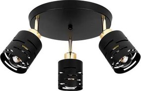 Spot ELEN 3xE27/35W/230V negru/auriu