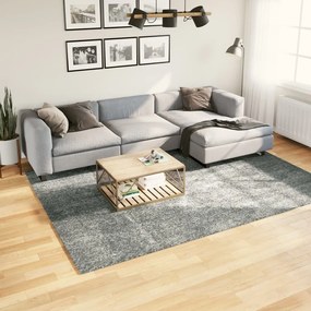 vidaXL Covor pufos &quot;PAMPLONA&quot; cu fire înalte, verde modern, 200x280 cm