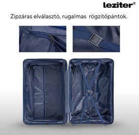 TraveLux Endure IV gurulós bőrönd szett kék