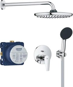 Sistem de dus incastrat Grohe Start Edge Vitalio Start finisaj crom lucios