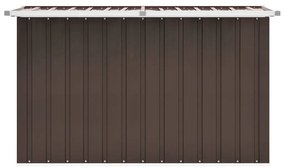 46268 vidaXL Ladă de depozitare pentru grădină, maro, 149 x 99 x 93 cm