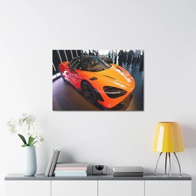 Tablou Canvas Orange Mclaren 120x80 cm