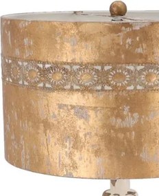 Lampa Shabby Chic Oro rasina si metal H 67 cm