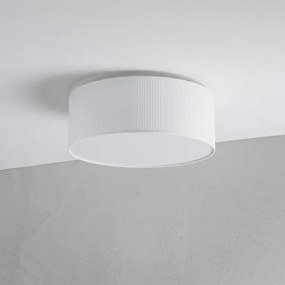 Plafonieră SIRJA PLISADO 2xE27/15W/230V Ø 35 cm albă