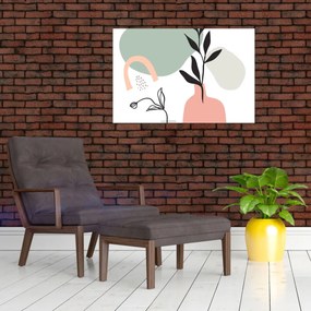 Tablou - Flori într-o vază N⁰3 (90x60 cm)