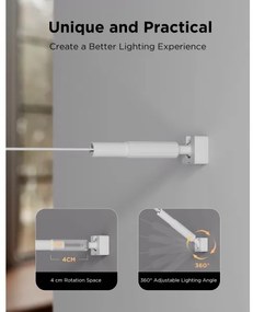 Govee - Bandă LED RGBICWW suspendată LED/36W/24V 4m Skyline Matter Wi-Fi