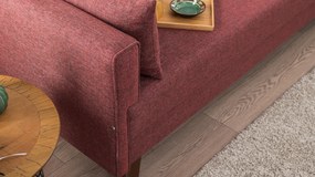Canapea trei locuri Bellina (bordo). 1062634