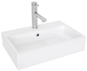 Lavoar Valeria Alb ceramica sanitara - 50,5 cm