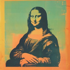 Ilustrație Mona Lisa Modern, Andreas Magnusson