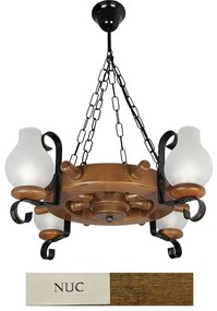 Lustra in stil marinaresc fabricata manual din lemn Timona WOOD-TI-SP4