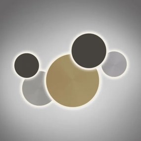 Plafonieră LED dimabilă Paul Neuhaus 8008-70 Q-PIATO LED/49W/230V 2700-5000K Wi-Fi + telecomandă