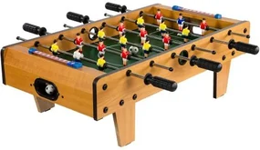 Mini fotbal de masă cu picioare,70x37x25cm,culoare aprinsa
