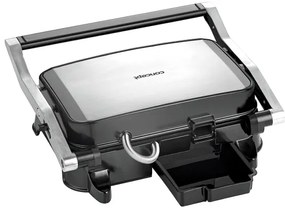 Grătar de contact Concept ge2005 1500W/230V oțel inoxidabil/negru