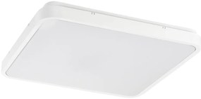 Plafoniera LED baie IP44 Alenzo 42x42cm alb