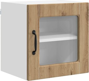 vidaXL Dulap de bucătărie cu raft Stejar Artizanal 40 x 31 x 40 cm