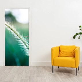 Fototapet pentru ușă - Fir de iarbă (95x205cm)