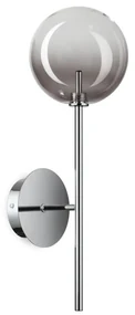 Aplica de perete EQUINOXE AP1 crom/ faded smoky