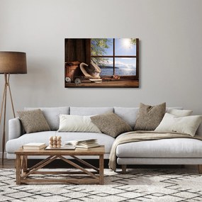 Tablou - Echipament de pescuit (90x60 cm)