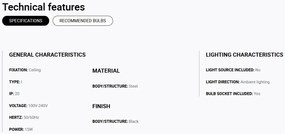 Lustra cu 7 Pendule design minimalist Art negru