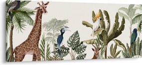 Tablou - Locuitorii africii (120x50 cm)