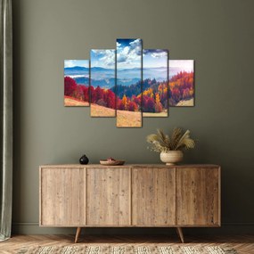 Tablou cu peisaj de toamnă pitoresc (150x105 cm)