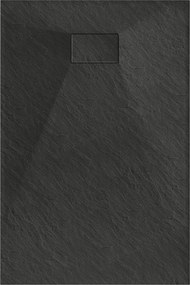 Mexen Hugo brod de duș dreptunghiular SMC 110 x 80 cm, negru - 42708011