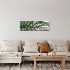 Tablou - Lista de monștri (cu ceas) (90x30 cm)
