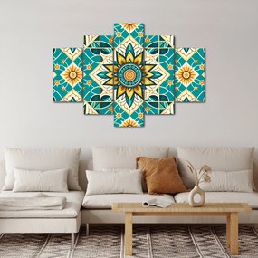 Tablou - Model turcoaz (150x105 cm)