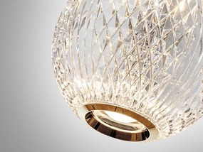 Lustra casa scarii cu 14 pendule LED design modern Austral SV-354318