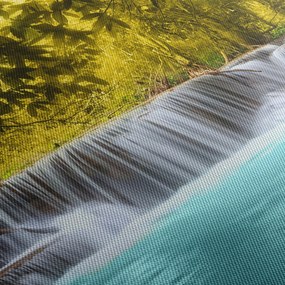 Tablou - Cascadă, cu culori strălucitoare (90x60 cm)