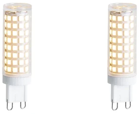 Set de 2 becuri LED G9 reglabile 5,5W 500 lm 2700K