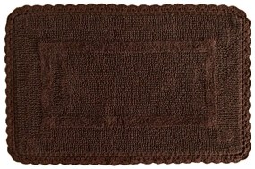 Covoras maro baie 401 Crochet 05 Marron 50x80 cm