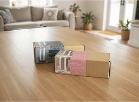 Set 2 suporturi pentru lumanari din ceramica IDEAS 4 SEASONS, neagra