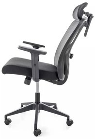 Scaun de birou Valrose, negru