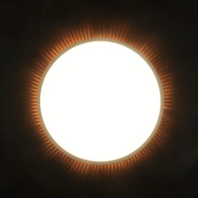 Brilliant - Plafonieră LED SOLISTRA LED/24W/230V Ø 44,5 cm bej