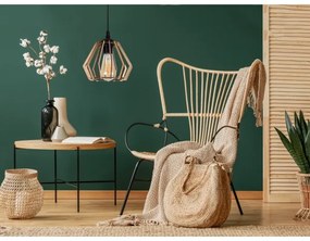 Lustră pe cablu BERGO 1xE27/60W/230V neagră