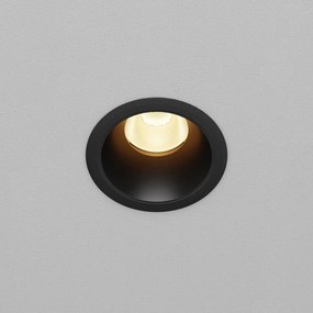 Spot incastrabil LED Dip negru 2700K 10W