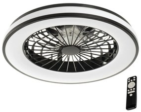 Plafonieră LED dimabilă cu ventilator Kanlux 38033 PLAVE 48W/230V 3000/4000/6500K + telecomandă