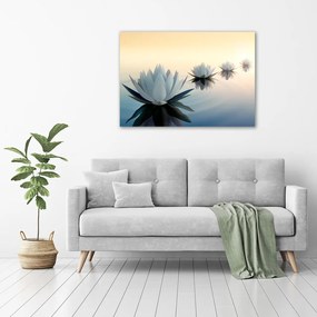 Pictură pe pânză Flori de lotus