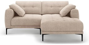 Colțar maro deschis (cu colț pe partea dreaptă/cu șezlong) Bemy – Micadoni