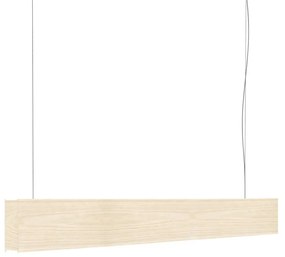 Lampă suspendată LED120, mai multe variante - TUNTO Model: 1000 mm frasin, ceară-ulei, lùgă directă și indirectă