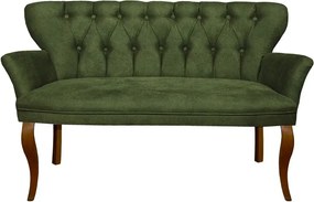 Canapea 2 persoane verde Homs textil