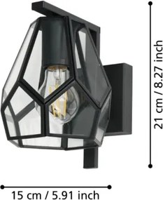 Aplică MARDYKE 1xE27/40W/230V Eglo 43645
