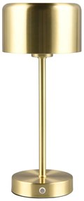 Veioză aurie LED cu intensitate reglabilă (înălțime 30 cm) Jeff – Trio