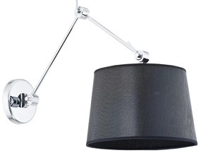 Aplica moderna cu brat reglabil ZAKYNTOS negru