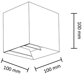 Aplică de exterior KIOTO 1xG9/5W/230V IP44 neagră