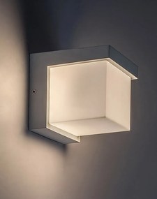 Aplica LED de perete pentru exterior IP54 Andelle alb