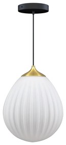 Abajur alb/auriu ø 27 cm Around the World Medium – UMAGE