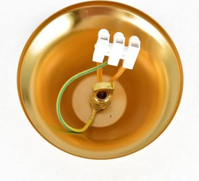 Brilagi - Candelabru suspendat pe lanț ECLIPSE 5xE14/10W/230V Ø 38 cm negru/auriu